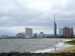 博多湾の景観