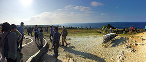 ちいかん創立35周年記念で沖縄へ社員旅行、眺めがとても良い♪