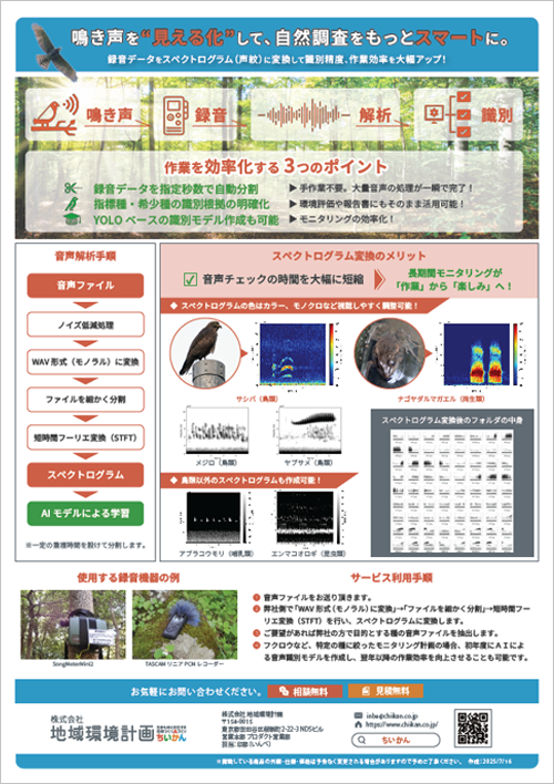 ちいかんのAI音声解析サービス