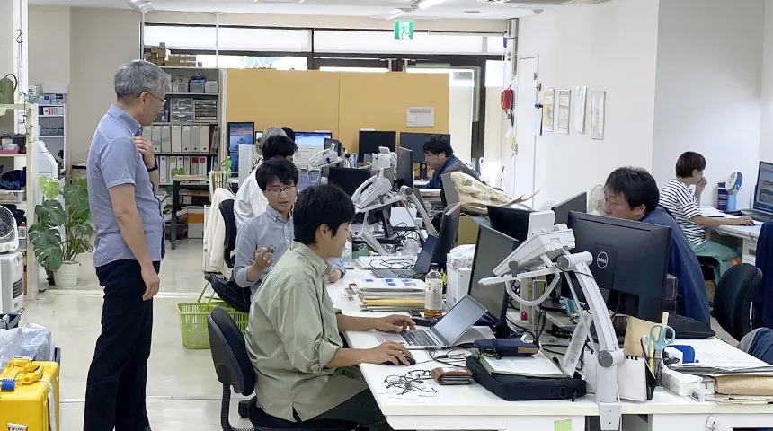 東北事業所の社内風景