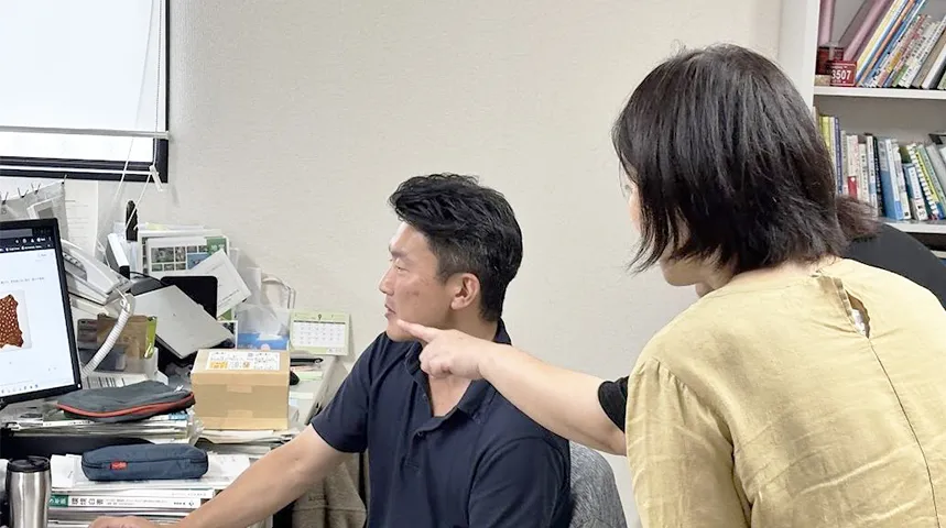 東北支社相談風景