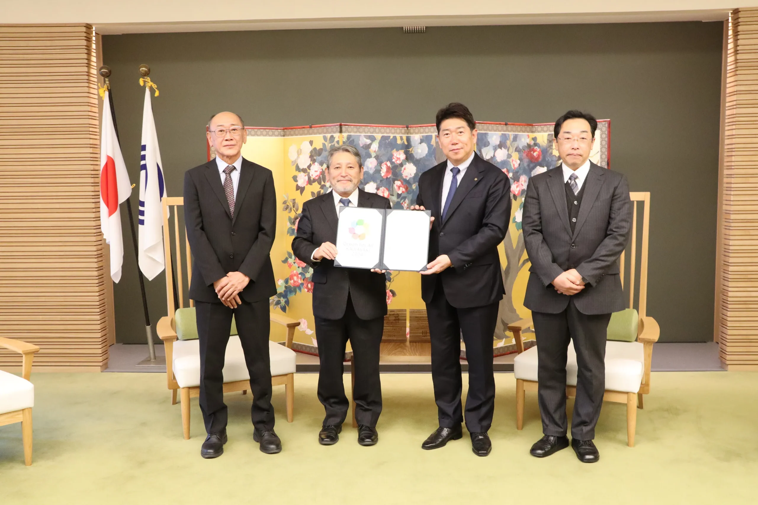 締結式のようす