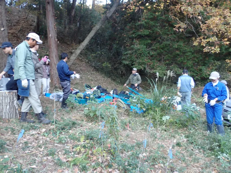 おつかれさまでした。それぞれ帰路へ